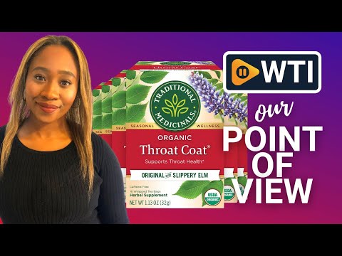 Traditional Medicinals Throat Coat Tea - WTI product video review