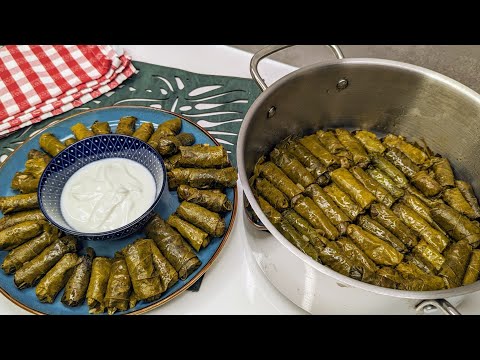 Gefüllte Weinblätter - Sarma - Vegetarisch mit Reis 😋 wir lieben das und bereiten das oft zu. Rezept