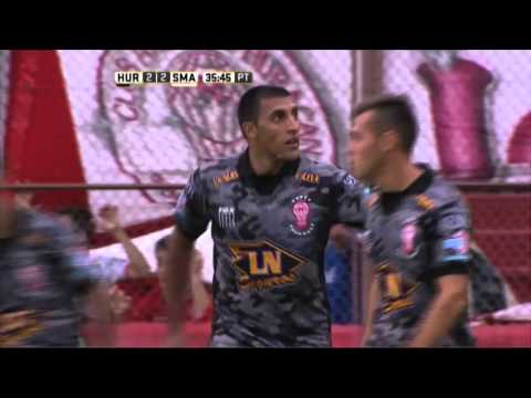 Gol de Ábila. Huracán 2 - San Martín (SJ) 2. Fecha 10. Primera División 2016.
