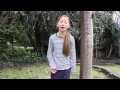 Brittney Hugs A Tree