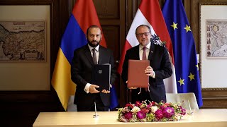 Meeting of the Foreign Ministers of Armenia and Austria