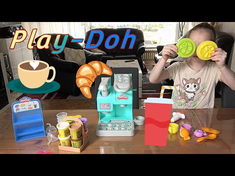 Play-Doh Kitchen Creations Café ☕ Was knetet Julia Leckeres für uns?