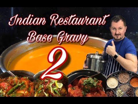 Indian Restaurant Base Gravy 2 - FULL Tutorial and Method - Al's Kitchen Video