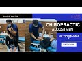 Full Spine Chiropractic Adjustment Chiropractor In Delhi For Back Neck Pain By Dr Vipin Kumar