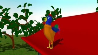Canciones Infantiles - Quiquiriqui - Colita Rosita, Animacion Musical Para Niños, by Dzovig