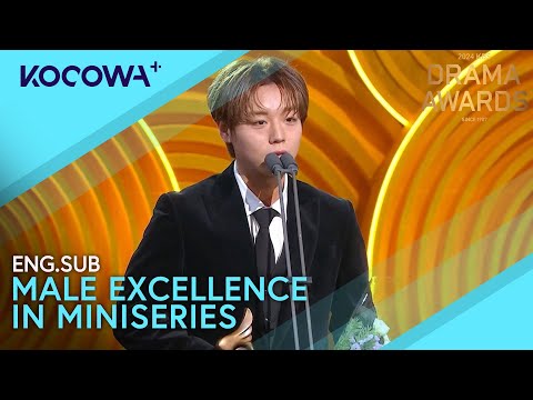 Male Excellence In A Miniseries Goes To Park Ji Hoon | 2024 KBS Drama Awards | KOCOWA+