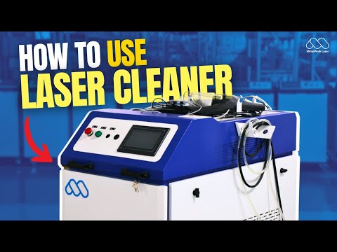 How to use Handheld Laser Cleaner | Beginner Tutorial 🙌 | MimoWork Laser