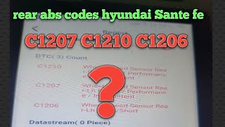 how to replace rear abs sensor hub assembly hyundai Sante fe 2012
