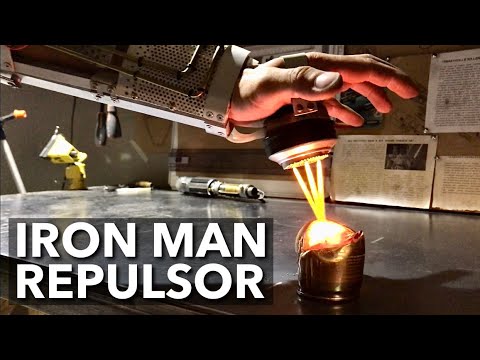 Iron Man Repulsor 2.0 (3000°C HHO torch for Iron Man suit) DIY alkali electrolyzer
