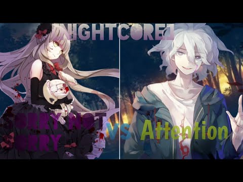 Nightcore - Attention vs. Sorry not Sorry [Mashup/Switching Vocals]