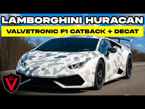 Finally..TRUE F1 SOUND for LP610-4 LAMBORGHINI Huracan - Valvetronic Designs