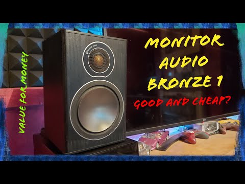 Monitor audio bronze 1 Review (GOOD AND CHEAP)