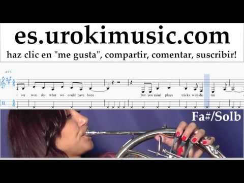 Como Tocar Trompa Katy Perry - Miss You More Tablatura Parte#2 um-b927