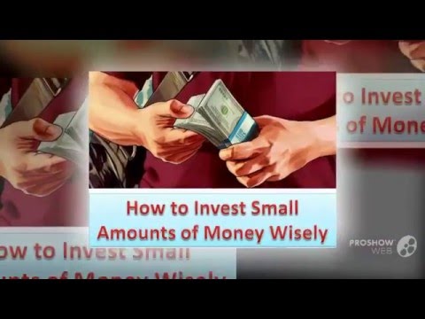 How to invest small amounts of money in cryptocurrency