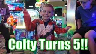 Colton Turns 5! /Happy Birthday Buddy!!
