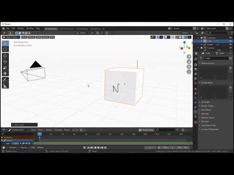 How to combine 2D and 3D animation | blender Quick Tip