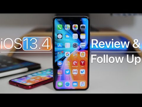 iOS 13.4 - Follow Up Review