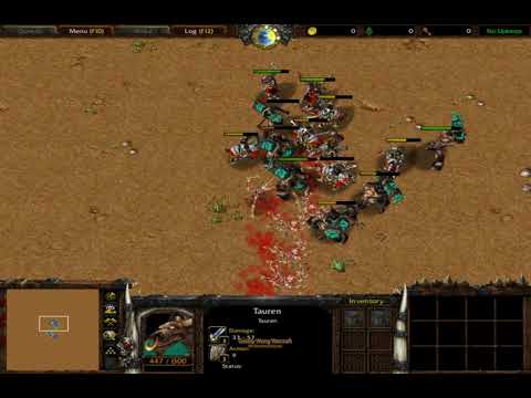 (Comment Request) 12 Tauren (60 Food) vs 25 Knight (100 Food) Fully Upgrade 1080p