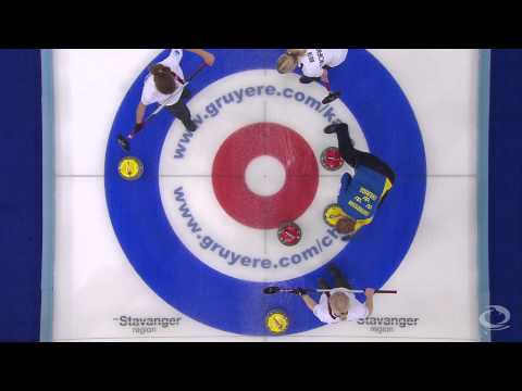 CURLING: SWE-NOR Euro Chps 2013 Women Draw 6 HIGHLIGHTS