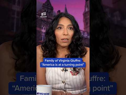 Family of Virginia Giuffre: 'America is at a turning point'