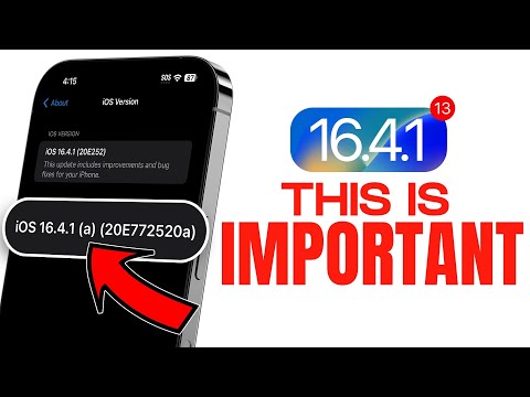 Don’t Wait - iOS 16.4.1 (a) Security Response NOW Available!
