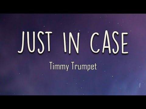Timmy Trumpet - Just In Case (Lyrics) | Just in case I haven't told you what I feel in a while