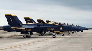 US NAVY Blue Angels at 2016 Southernmost Air Spectacular Key West, FL - 03-Apr-2016
