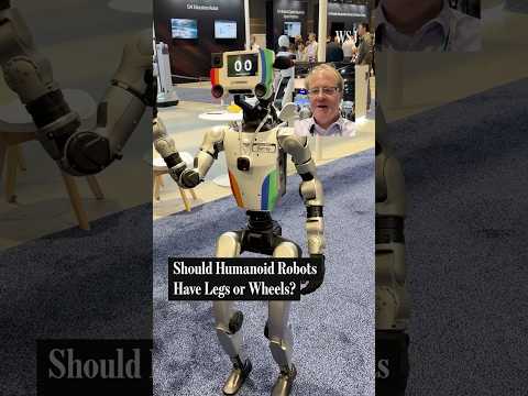 Video thumbnail: Which Are Better For Humanoid Robots: Legs or Wheels?