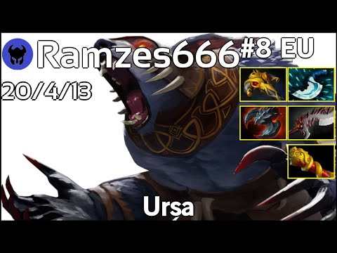 Ramzes666 [VP] plays Ursa!!! Dota 2 7.21