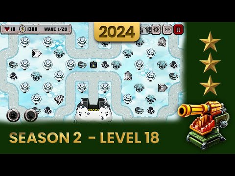 Battle Strategy: Tower Defense - Season 2 Level 18 (2024 Update) Walkthrough