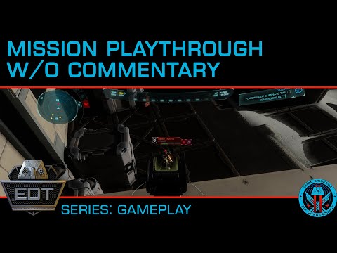 Mission Playthrough Without Commentary - Settlement Raid (Combat) - Elite Dangerous Odyssey