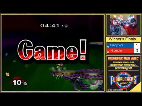 Fuddbrudders 16 - Gumble (Falcon) vs Fannypack (Fox) - WF