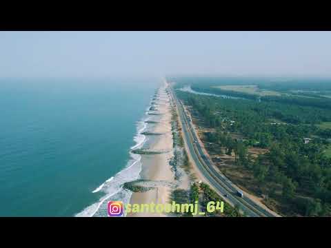 Maravante Beach 🏖️ #beautiful #kundapura #maravantebeach  #view #trending #video #viral #shots
