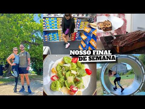 BOLO MESCLADO, COMPREI UM TÊNIS NOVO, CAMINHADA PELA FLORESTA e muito mais ❤️ - Bruna Paula