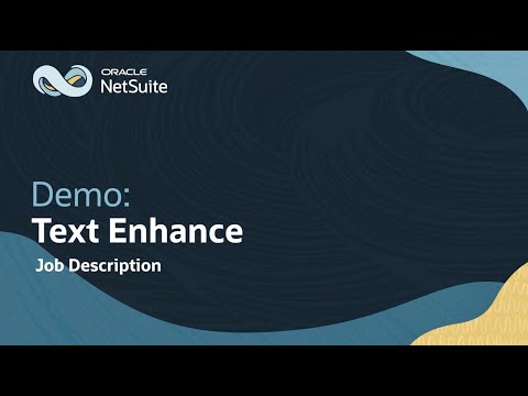 NetSuite Text Enhance: Email