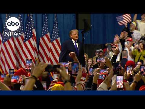 Trump reverses course on canceling rallies in Kansas