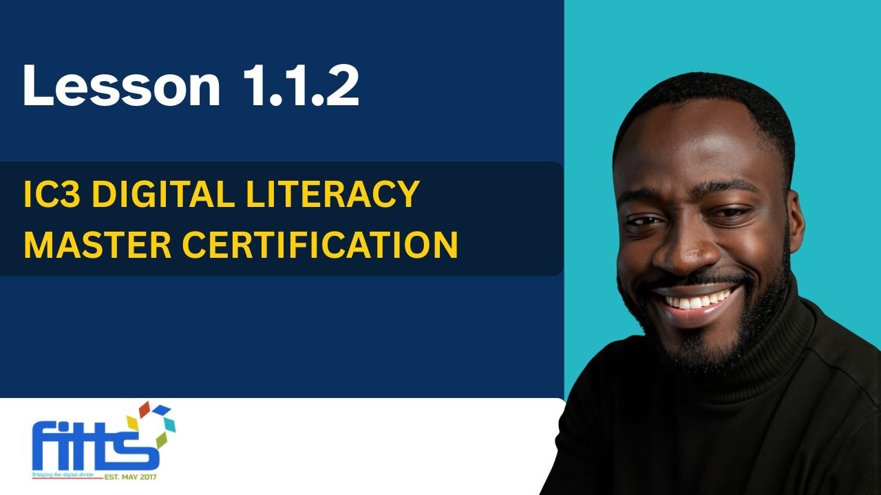 IC3 GS6 Lesson 1.1.2: The Web Browser Explained (Parts, Hyperlinks & Examples)