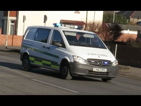 Welsh Ambulance Service - Emergency Support Unit Responding