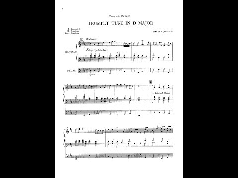 David N. Johnson - Trumpet tune in D