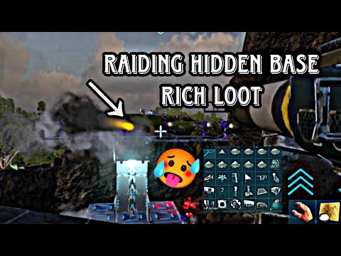 ARK MOBILE RAIDING RICH TEK BASE + RICH LOOT EASY RAID ( ARK SURVIVAL EVOLVED )