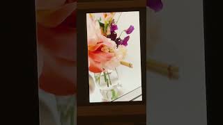 ＠アート ＠花 @Earth Tone Flower Arrangement @観葉植物 ＠さとうさおり @さとうさおりアート活動 @さとうさおりの日常