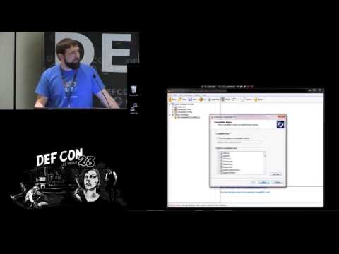 DEF CON 23 - Sean Pierce - Abusing Native Shims for Post Exploitation