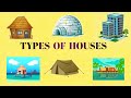 Types Of Houses For Kids Kutcha House And Pucca House