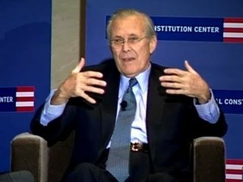 Donald Rumsfeld Reflects on Iraq War Casualties