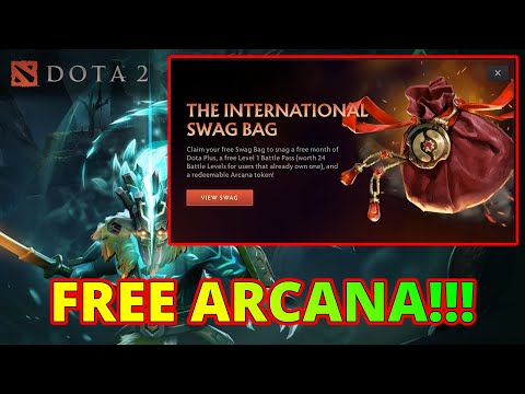 CHOOSE a FREE Arcana!!! - Dota 2 - Swag Bag