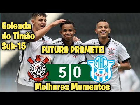 CORINTHIANS 5 X 0 MARÍLIA | PAULISTÃO SUB-15 2025 | \gols e melhores momentos|