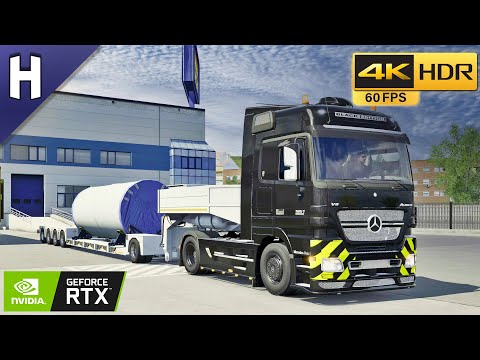 ACTROS BLACK EDITION V8 | Euro Truck Simulator 2