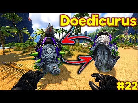 🔴Como domesticar Doedicurus - ARK Para Iniciantes #22