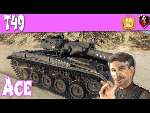 WOT Blitz - Summer Mastery - T49 - 3471 dmg 3 kill ACE ||WOT Blitz||