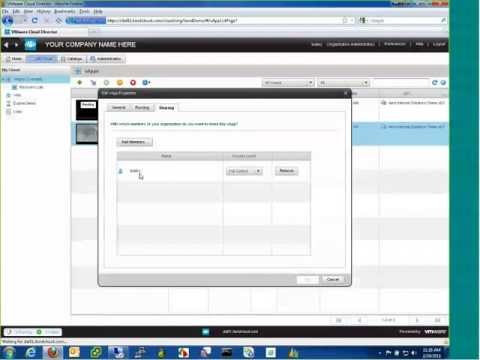 comment installer vcloud director